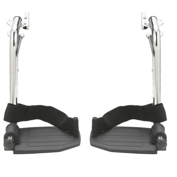 Swing-Away Footrests, For Use With Sentra EC (20"-24"), Sentra HD
