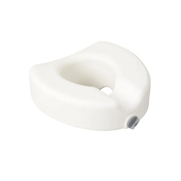 Premium Plastic Raised, Regular/Elongated Toilet Seat, with Lock, Without Arms