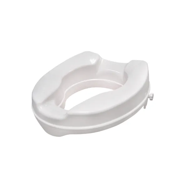 Raised Toilet Seat with/without Lid, Seat Height 2", Has Lid No