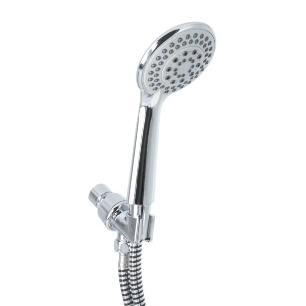 Deluxe Handheld Shower Massager with Three Massaging Options, Chrome