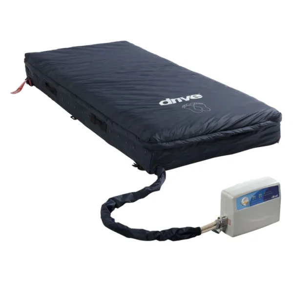 Med-Aire Assure 5" Air + 3" Foam Base Alternating Pressure and Low Air Loss Mattress System, Product dimensions 36" (W) x 80" (L) x 8" (H), Alternating Pressure / Low Air Loss Mattress System (replacesAS5300)