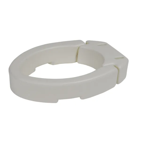 Hinged Toilet Seat Riser, Seat Shape Elongated