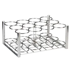 Chrome Oxygen Cylinder Rack