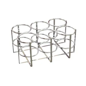 Chrome Oxygen Economy Cylinder Rack