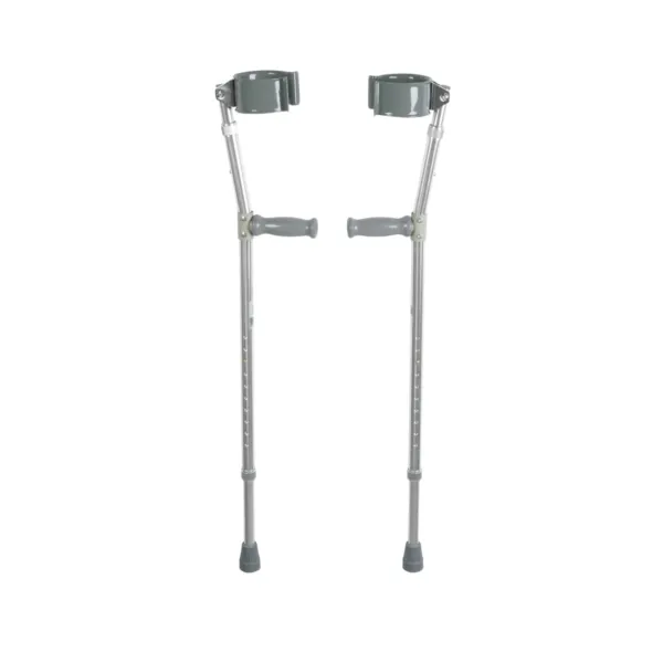 Bariatric Steel Forearm Crutch, Patient Type Adult, Patient Height 5'0" - 6'2"
