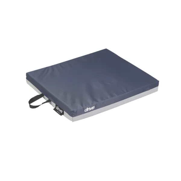 Gel "E" 2" General Use Gel/Foam Wheelchair Cushion, Product dimensions 18" (W) x 16" (D) x 2" (H)
