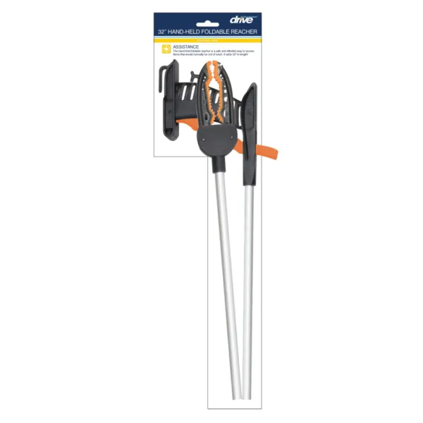 Hand-Held Reacher, Foldable Yes, Length 32"