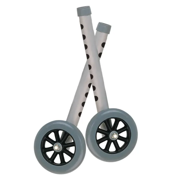 Tall Extension Legs with Wheels, Combo Pack (Adds 4"), Combo Pack 1 pair Extension Legs with 5" Wheels and 1 pair Extension Legs