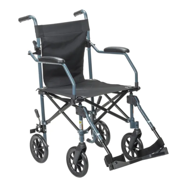 Travelite Transport Chair, Seat Width 18"